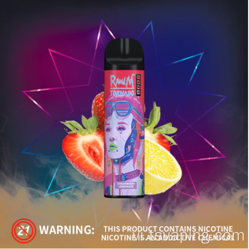8000 puffs nguyên bản cộng với thuốc lá điện tử dùng một lần